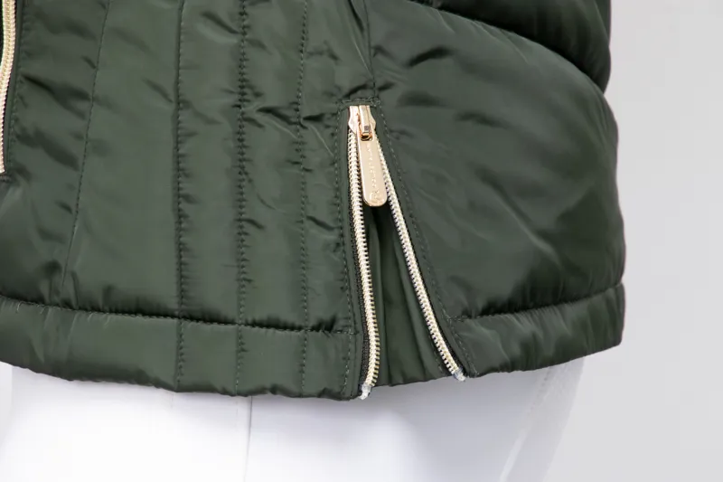 Coldstream Cornhill Quilted Coat - Fern Green-6